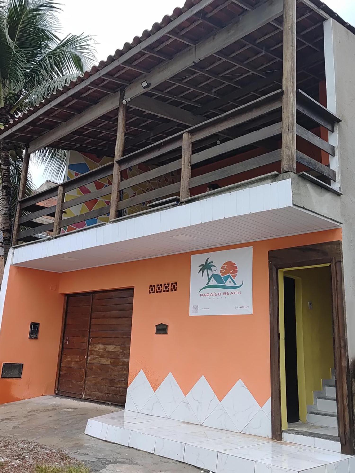 Paraiso Beach Hostel E Pousada Santa Cruz Cabrália Exterior foto