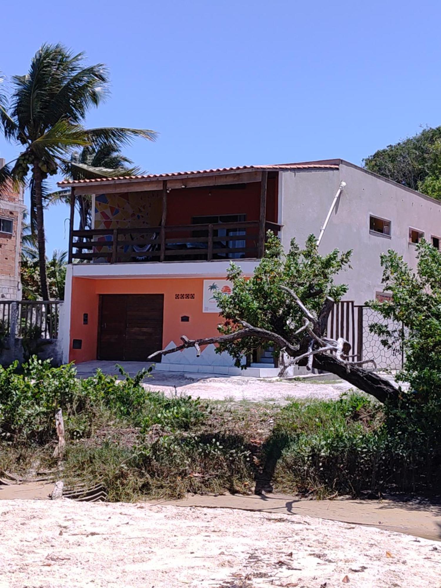 Paraiso Beach Hostel E Pousada Santa Cruz Cabrália Exterior foto